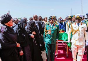 Buhari's remains arrival in Daura