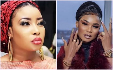 Lizzy Anjorin calls out Iyabo Ojo as Priscilla’s pregnancy sparks reactions Lizzy Anjorin and Iyabo Ojo
