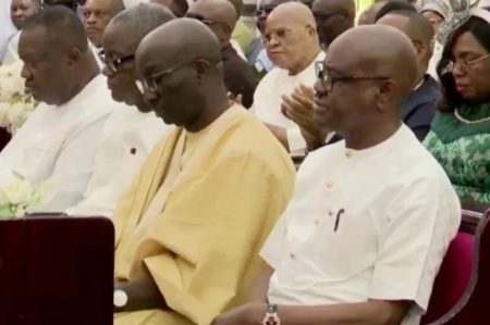 Wike holds thanksgiving for completion of Abuja projects Wike during thanksgiving of road project i Abuja