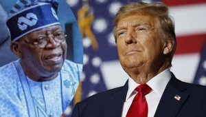 US President Donald Trump and President Bola Tinubu