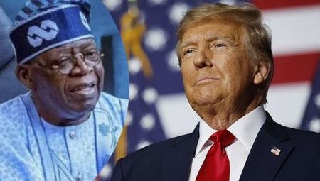 US President Donald Trump and President Bola Tinubu