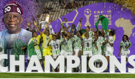 Tinubu to receive Super Falcons after WAFCON title win Tinubu