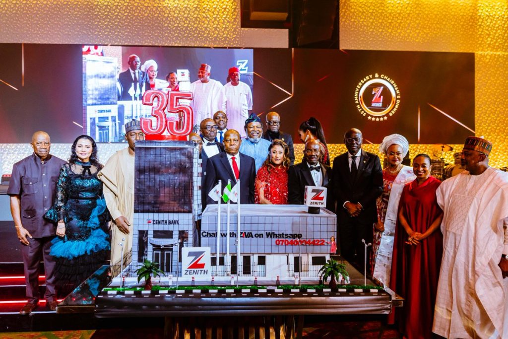 Shettima lauds Zenith Bank’s legacy of innovation, integrity at 35th anniversary Kashim Shettima and others during the anniversary