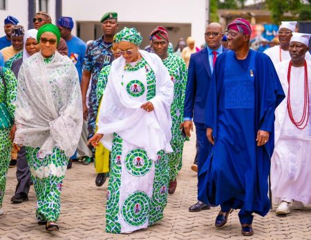Lagos State Governor Babajide Sanwo-Olu, Oluremi Tinubu and others