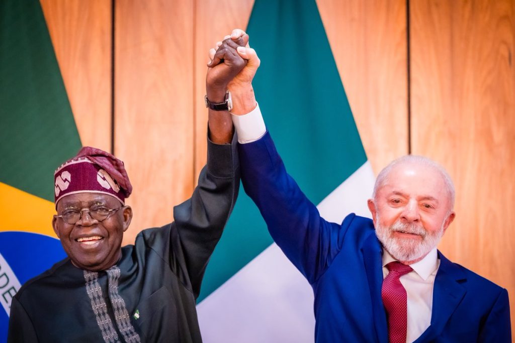 Bola Tinubu and Luiz Inácio Lula da Silva