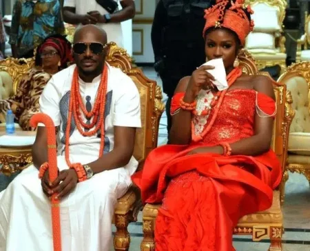 PHOTOS: 2Baba weds Natasha in Abuja 2baba and wife at their traditional wedding in Abuja