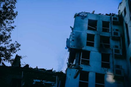 Russian strikes kill 12 in deadly night attack on Kyiv Russian