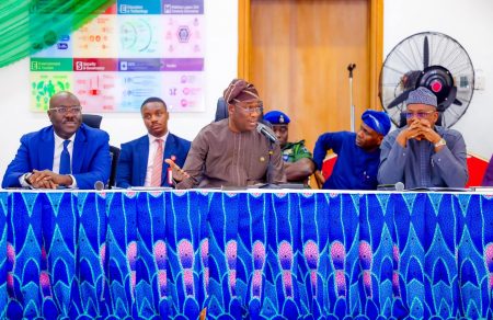 Obafemi Hamzat representing Babajide Sanwo-Olu