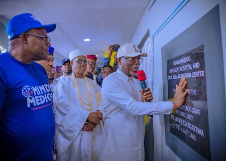 Aiyedatiwa commissions new mental health, drug rehabilitation centre in Ondo Lucky Aiyedatiwa during the commissioning of the Minds Medical Specialist Hospital and Drug Rehabilitation Centre