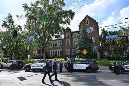 Gunman kills two children, injures 17 in Minneapolis catholic school shooting Catholic School in Minneapolis