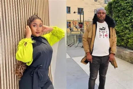 Sheila Courage and estranged husband, Isreal DMW