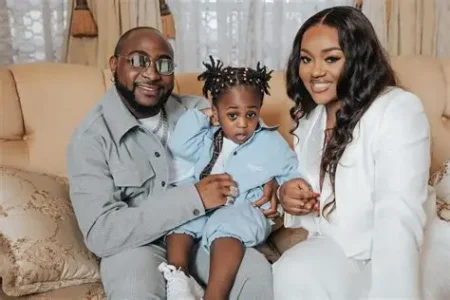 Davido, Chioma and late Ifeanyi