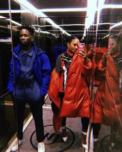 Temi and Mr. Eazi