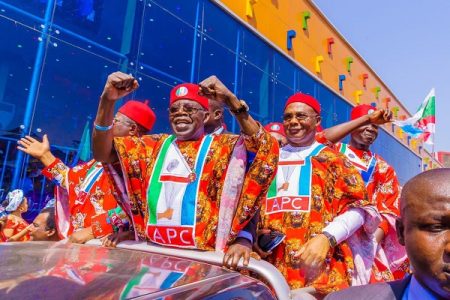 2027: ‘S’East will give Tinubu up to two million votes’ – Bwala Bola Tinubu during his 2023 presidential campaign