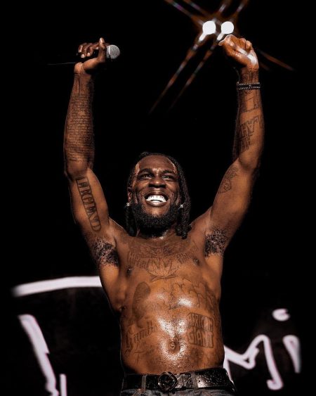 Afrobeat star, Burna Boy