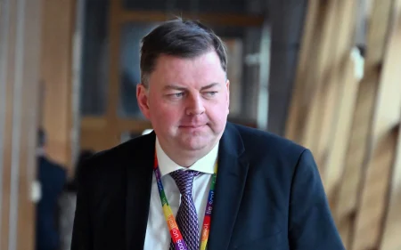 Labour MSP, Colin Smyth, arrested over alleged possession of indecent images of children Colin Smyth