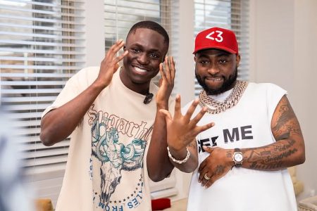VIDEO: Davido cooks amala with Idrees Rasheed in a viral kitchen collaboration