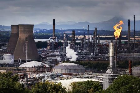Grangemouth chemical plant faces closure amid soaring energy costs Grangemouth chemical plant
