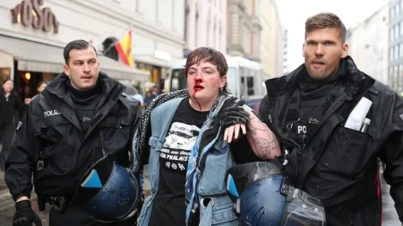 Berlin police probed after Irish activist injured at pro-Palestinian protest Berlin police probed after Irish activist injured at pro-Palestinian protest