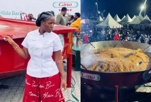 Hilda Baci sets record for largest serving of Nigerian jollof rice Nigerian Celebrity chef, Hilda Baci