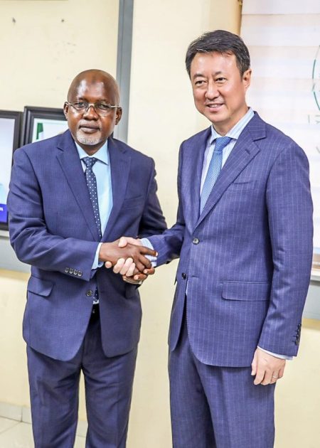 Nigeria, China to partner on humanitarian aid, poverty reduction Yu Dunhai and Yusuf Tanko Sununu