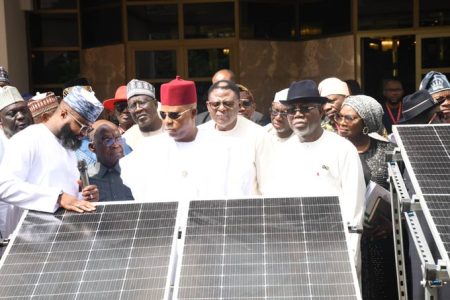 NEC endorses NASENI solar irrigation pumps to boost food security Kashim Shettima, Nigeria's Vice President