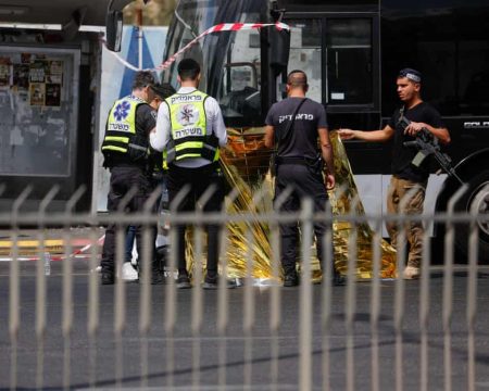 Six dead, 12 injured in Jerusalem bus stop shooting Six dead, 12 injured in Jerusalem bus stop shooting