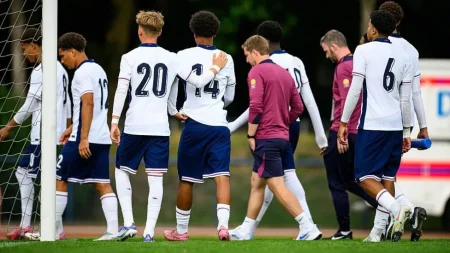 England U17 win marred by racism incidents England U17 win marred by racism incidents