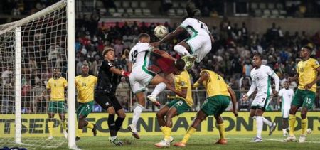 Super Eagles face uphill battle following draw with South Africa Super Eagles and Bafana Bafana of South Africa