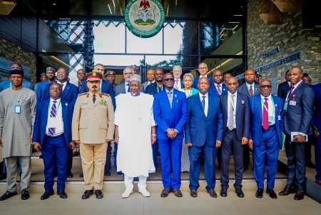 Badaru Abubakar with other stakeholders