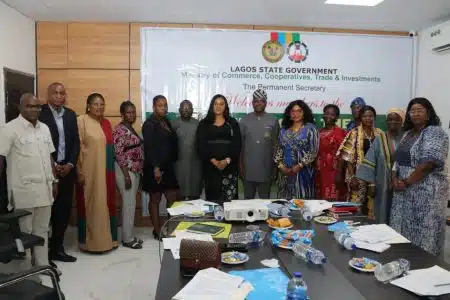 Representatives of Lagos Government and Export Promotion Committee