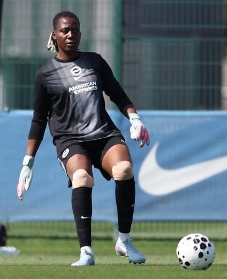 Nnadozie shines on WSL debut as Vignola hits hat-trick in Everton win Chiamaka Nnadozie