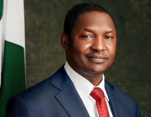 Former Attorney-General Abubakar Malami appearing in court as the FCT High Court upholds his detention by the EFCC.