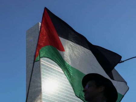UK, Canada, Australia recognise Palestinian state amid Gaza war Palestinian flag