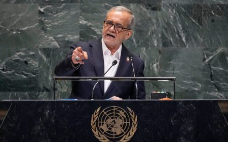 Iran blames US, Israel as UN sanctions loom Iran President Masoud Pezeshkian