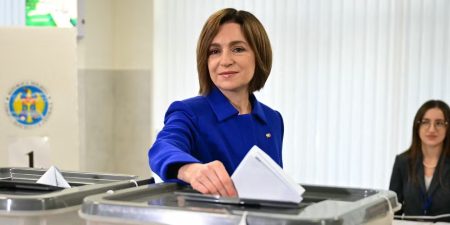 Sandu’s party secures majority in Moldova’s parliament Maia Sandu
