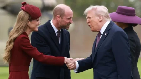 King Charles, Queen Camilla welcome Trump to UK amid protests Trump, King and Queen