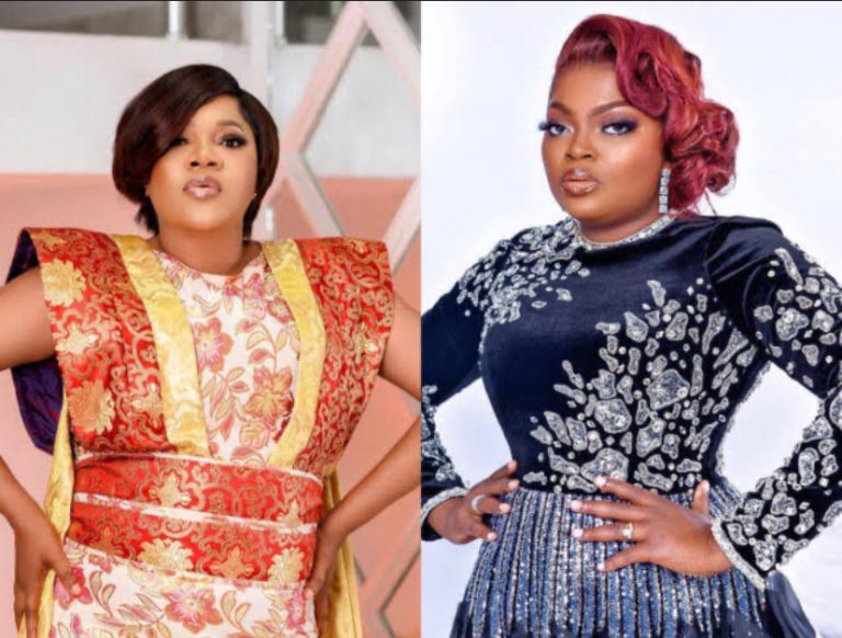 Nollywood legends, Funke Akindele and Toyin Abraham