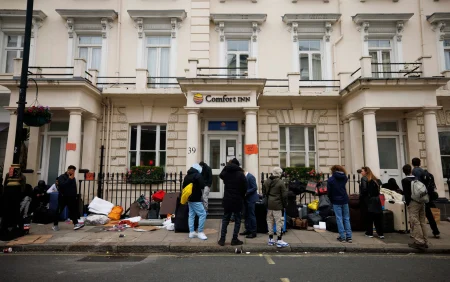 Migrants could be moved from hotels to Warehouse, says Yvette Cooper Migrant