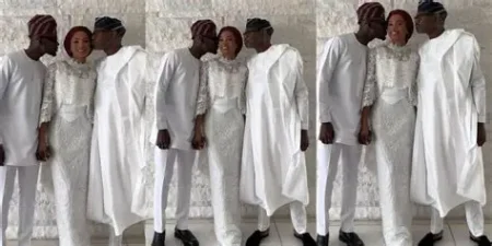 Mr. Eazi, Temi Ajibada and Femi Otedola