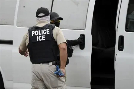 US ICE warns of felony charges for assaulting officers Police ICE