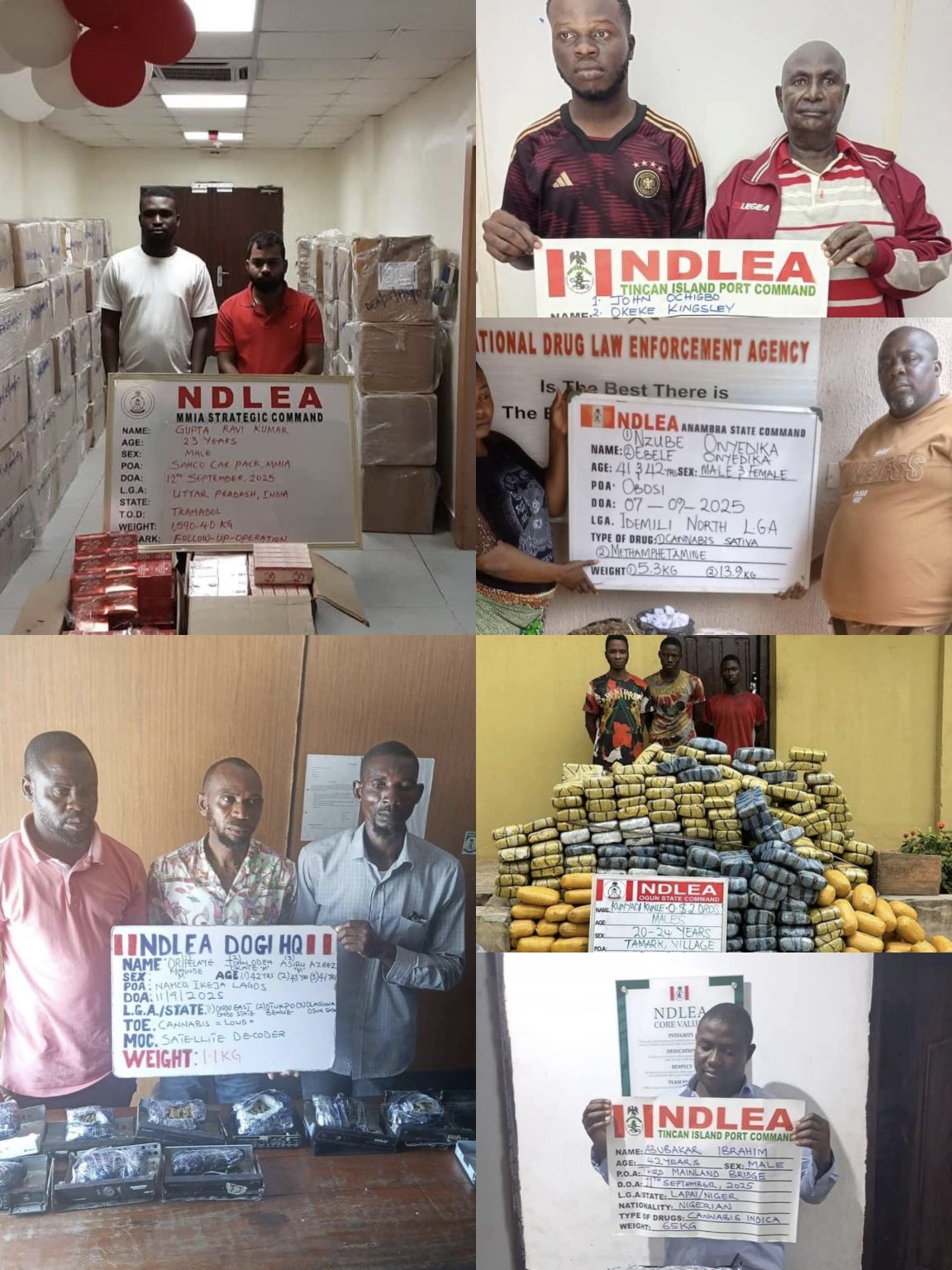 NDLEA nabs Indian businessman for alleged import of multi-billion naira tramadol Operatives of the National Drug Law Enforcement Agency (NDLEA) have apprehended an Indian national, Gupta Kumar, alongside three Nigerian collaborators, over trafficking multi-billion