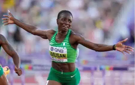 Amusan soars to World No. 3 as Nigerian athletes shine in latest global rankings Tobi Amusan