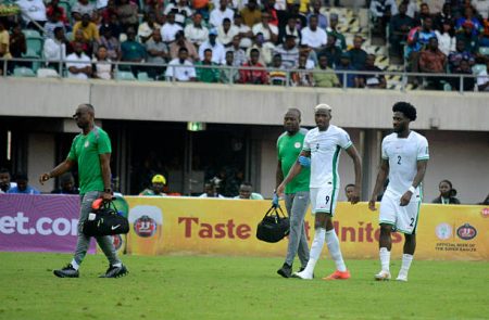Gyan accuses Osimhen of faking injury in WCQ