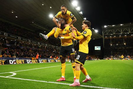 Arokodare promises more goals after Wolves cup win Tolu Arokodare nets first Wolves goal in 2-0 Carabao Cup win over Everton, telling fans: “We pray for more” as he eyes his Premier League breakthrough.