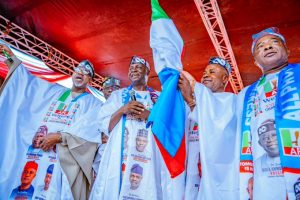 Mass defections to APC show opposition weakness -Shettima  Kashim Shettima, Peter Mbah and others