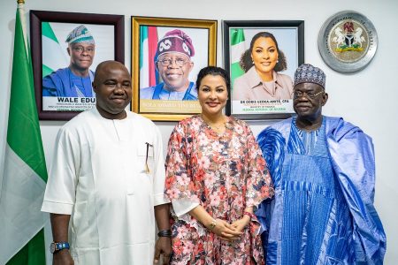 Uzoka-Anite calls for patriotism to drive inclusive economic growth Doris Uzoka-Anite with others