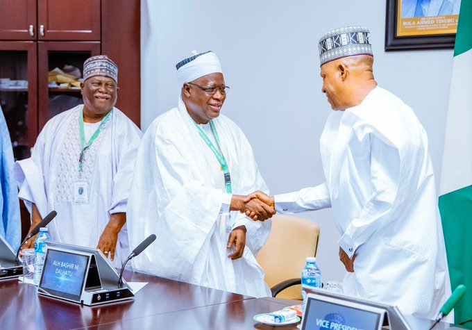 Shettima urges ACF to back Tinubu’s agenda, warns against mischief makers dividing Nigeria Kashim Shettima and others