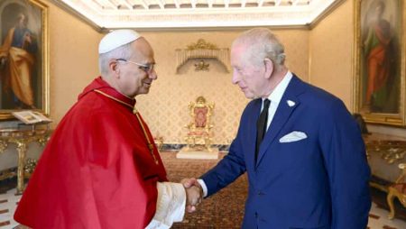 King Charles, Pope Leo hold historic joint prayer in Sistine Chapel King Charles and Pope Leo
