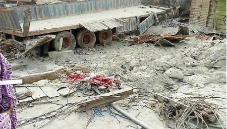 Tragedy strikes Ondo community as trailer kills residents